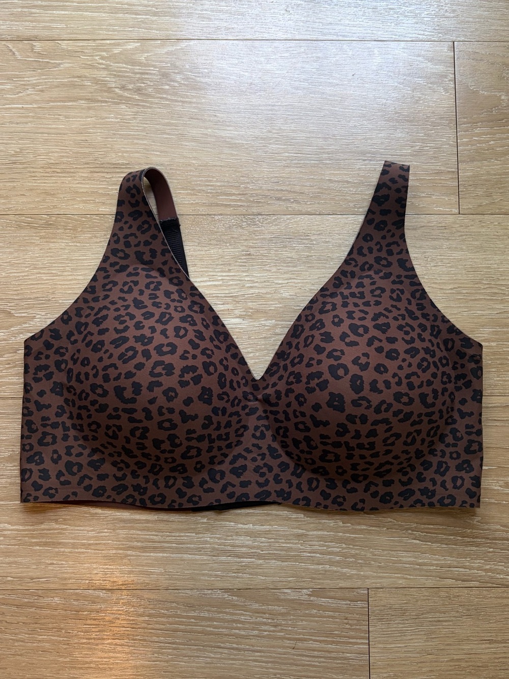 Leopard Print Super Firming Jelly Bra